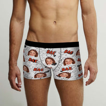 Custom Face Boxers Briefs Personalised Men's Shorts With Photo - Bae - MyFaceBoxerUK