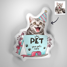 3D Portrait Pillow for Small Pets in Cup
