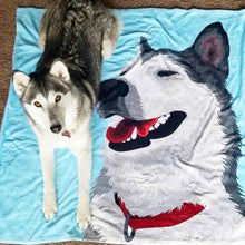 Custom Pet Blanket Personalised Blanket with Your Pet Photo