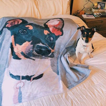 Personalised Photo Blanket Fleece for Pet Lover