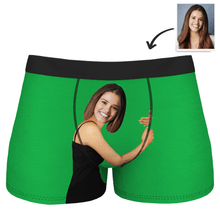 Custom Face On Body Boxer Shorts 3D Online Preview - Tan Skin