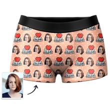 Personalised Face Boxers for Men - Best Girlfriend