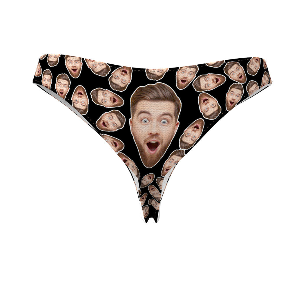 With Personalize Face Photo Custom Thong Panties For Girlfriend Birthday  Funny Gift – MyFaceBoxerUK