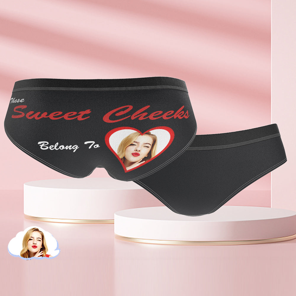 Custom Photo Underwear Heart Photo Commemorative Gifts - MyFaceBoxerUK