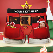 Custom Girlfriend Face Boxer Briefs Funny Christmas Boxers Shorts for Men - MyFaceBoxerUK