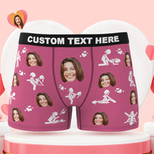 Custom Men's Face Boxer Briefs Just Do It Personalised Funny Valentine's Day Gift for Him - MyFaceBoxerUK