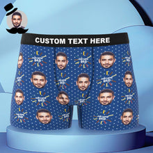 Custom Face Boxers Briefs Personalised Men's Shorts With Photo - For Awesome Dad - MyFaceBoxerUK