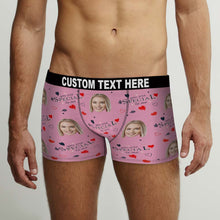 Custom Face Boxers Briefs You Are Special To Me Personalized Photo Underwear Gift for Him - MyFaceBoxerUK
