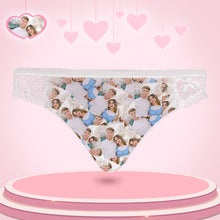 Custom Women Lace Panty Photo Collage Sexy Panties - MyFaceBoxerUK