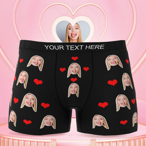 Father's Day Gift Custom Face Boxers with Your Face Gift For Father