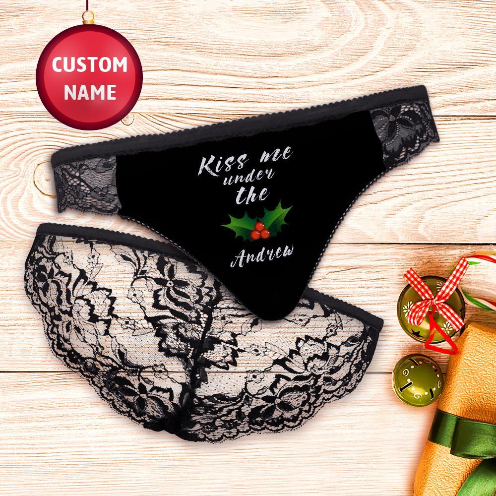 Custom Face Lace Panty Women Sexy Panties with Boyfriend Face