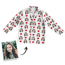 Custom Face Heart Pyjamas Gift for Mum - Mother's Day Gift