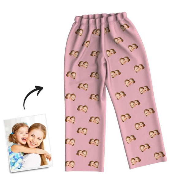 Custom Face Multi Color Pyjamas - Mother's Day Gift
