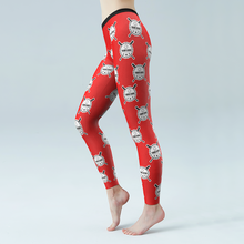 Custom Solid Color Leggings With Your LOGO Personalised Gift