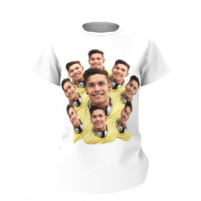 Custom Faces Mash Funny T-shirt for Men and Women