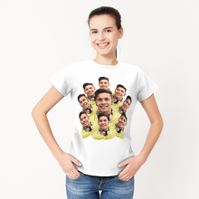 Custom Faces Mash Funny T-shirt for Men and Women