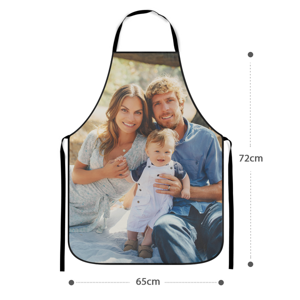 Custom Kitchen Apron With Photo Mother's Day Gifts - Love Mom Love Family
