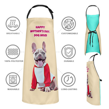 Custom Face Kitchen Apron Happy Mother's Day - Dog Mom