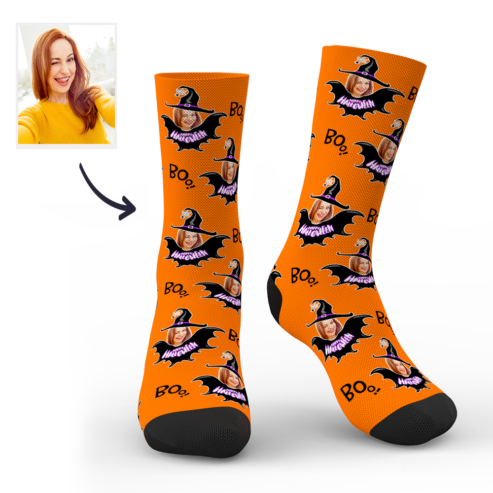 Halloween Customized Witch Socks