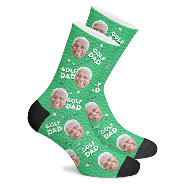 Customized Golf Dad Socks