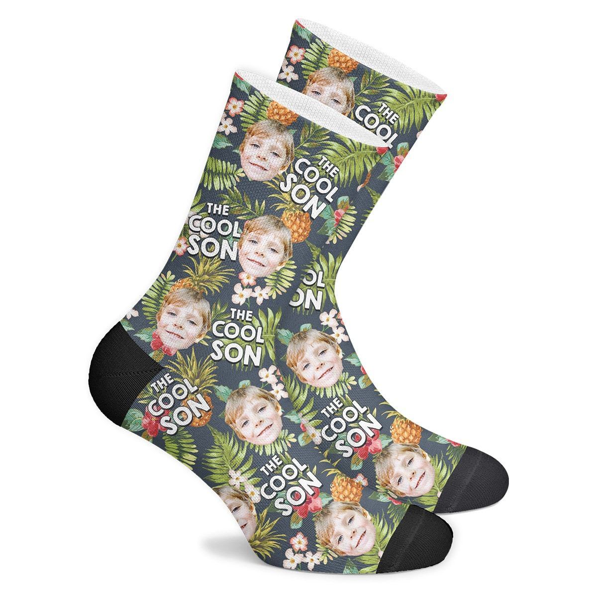 Customized Cool Son Tropical Socks