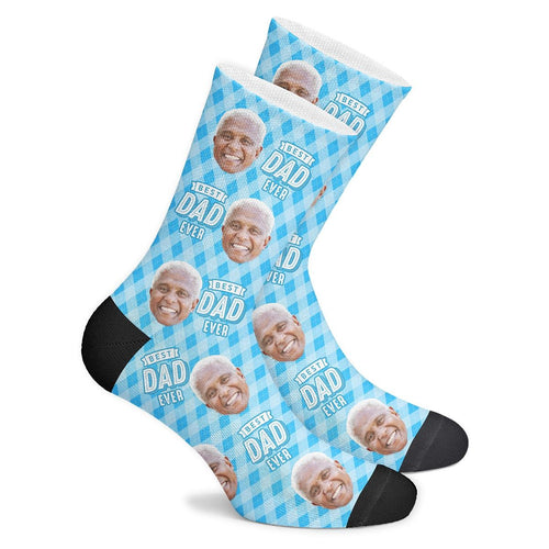 Customized Best Dad Ever Socks