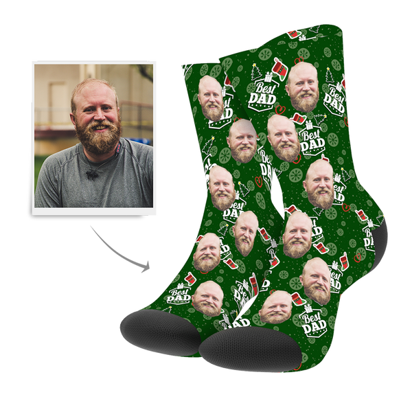 Christmas Customized Dad Socks