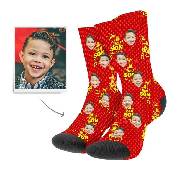 Christmas Customized Son Socks