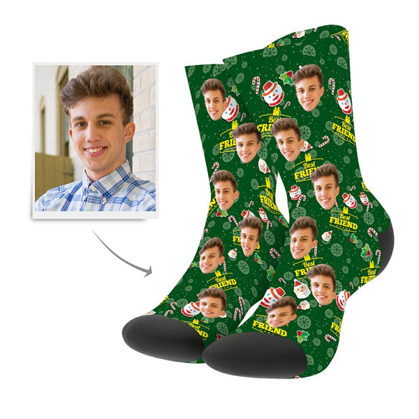 Christmas Customized Best Friends Socks