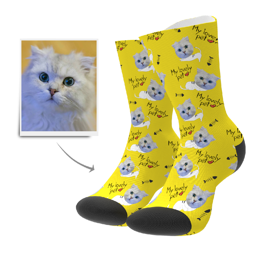 Customized Lovely Pet Socks