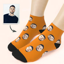 Custom Face On Quarter Length Socks