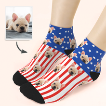 Customized National Flag Ankle Socks