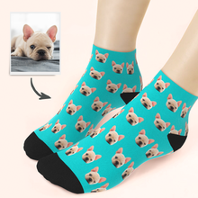 Customized Face Pet Ankle Socks