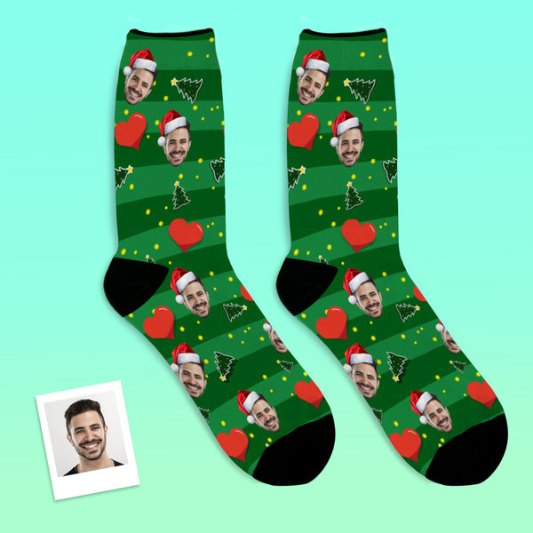 Christmas Customized Heart Socks