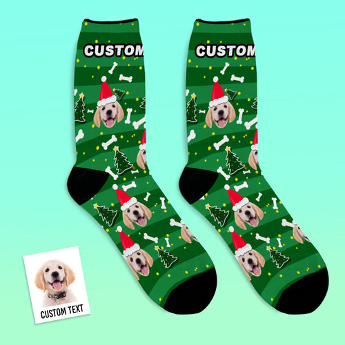 Christmas Customized Dog Socks