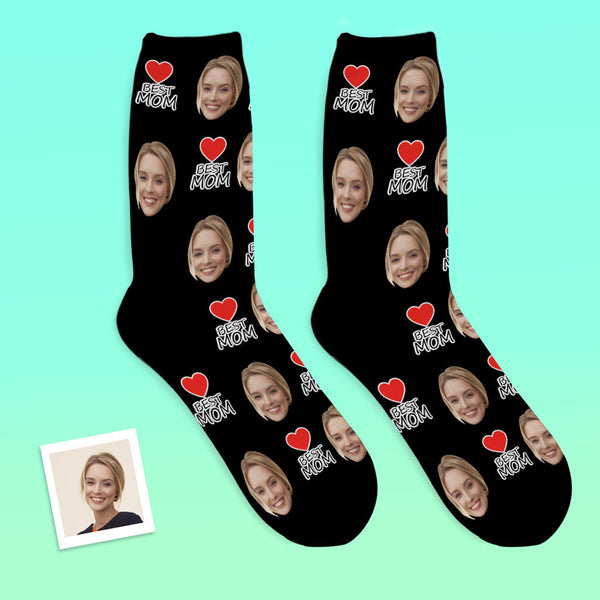 Custom Face Socks Gift For Best Mom Mother's Day Gifts