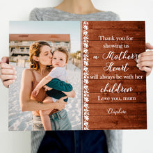 Custom Photo Wall Decor Painting Canvas Thank You Mum Canvas Mother's Day Gifts