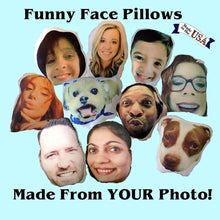 Custom Photo Pillow, Custom Face Pillow, Personalized Pillows
