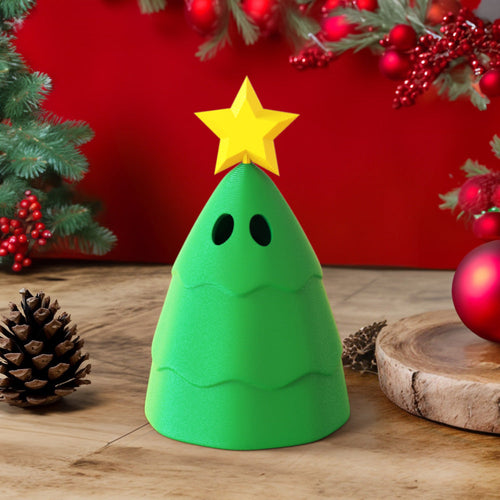 3D Printed Funny Christmas Tree Home Decoration Christmas Gift Height 5.12in - MyFaceBoxerUK