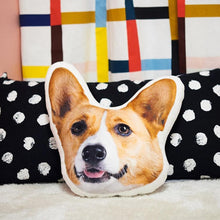Custom Pet Photo Face Pillow 3D Portrait Pillow-pethead